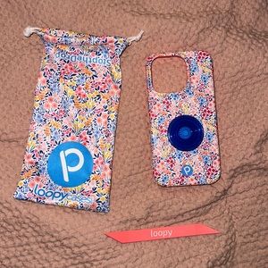 Floral loopy case iPhone 14pro